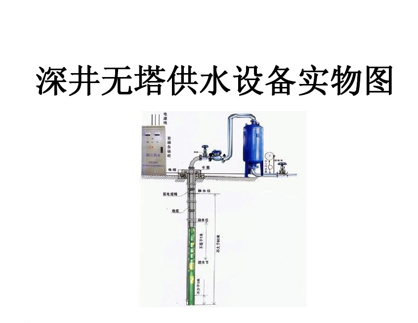 天津滨海新区井泵无塔式供水设备